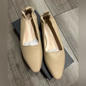 French Connection Cream Women's Flats